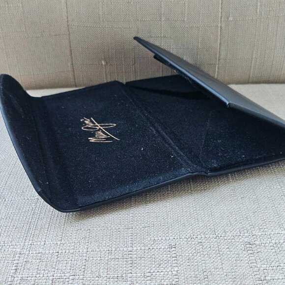 Maui Jim Eyeglasses Case Black Tri Folding Case for Glasses Eye Wear CASE only - Picture 4 of 11